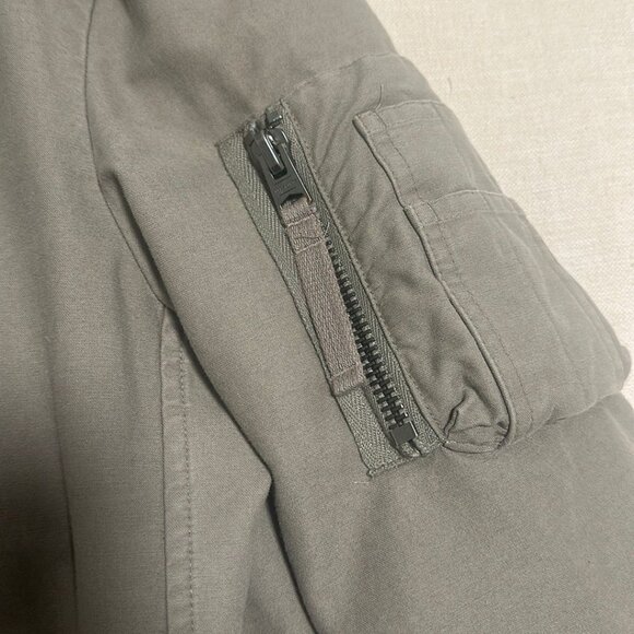 All Saints Olive Green Field Jacket - Picture 6 of 7